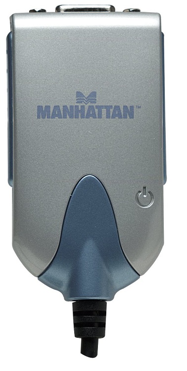 CABLE ADAPTADOR DE USB A VGA MANHATTAN, USB 2.0, VGA-SVGA ICI179225 - Imagen 2