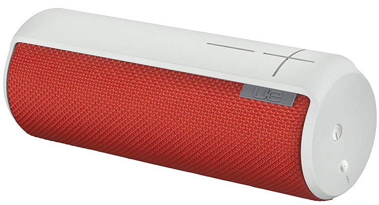 PARLANTE BLUETOOH UE BOOM LOGITECH, AUDIO 78DB 360GRADOS, ANTI AGUA, SINCRONIZA CON OTRO A TRAVEZ DE APP, BLANCO CON ROJO 980000686 - Imagen 3