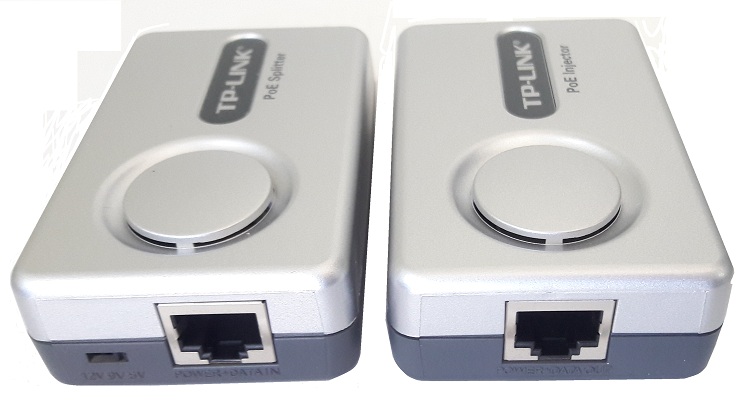 POE KIT ADAPTADOR TP-LINK (INJECTOR Y SPLITTER), 15.4W, (5V,9V,12V), SOBRE UTP 100MTS TL-POE200 - Imagen 3