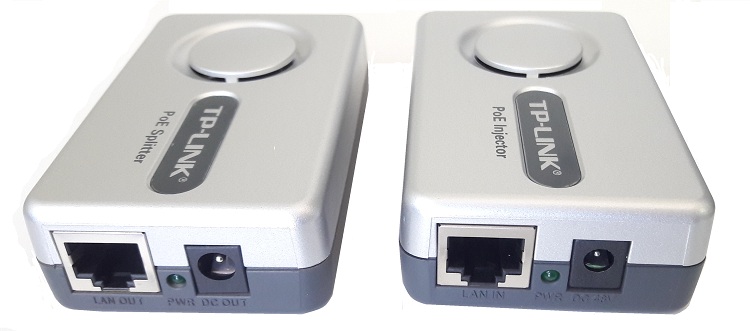 POE KIT ADAPTADOR TP-LINK (INJECTOR Y SPLITTER), 15.4W, (5V,9V,12V), SOBRE UTP 100MTS TL-POE200 - Imagen 2