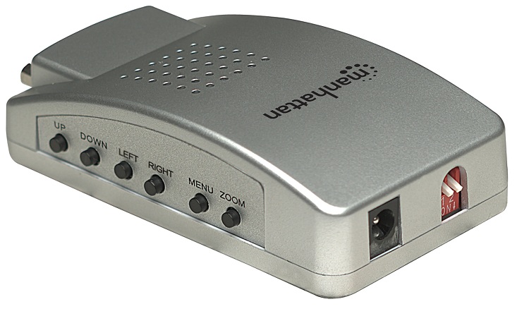 CONVERTIDOR DE PC A TV MANHATTAN, USE SU TV COMO MONITOR DE PC, VGA A RCA, INCLUYE CABLE VGA Y RCA, ICI150095 - Imagen 4