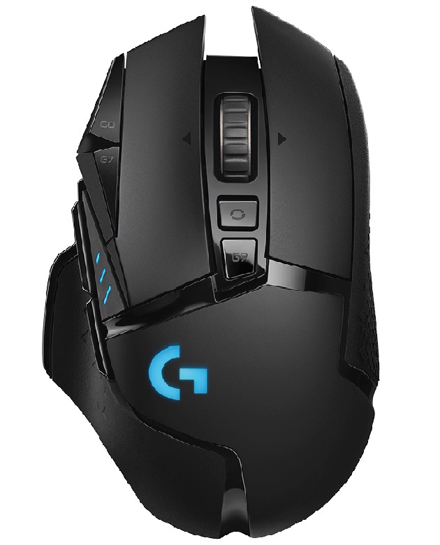 MOUSE JUEGOS/GAMING G502 LIGHTSPEED LOGITECH, WIRELESS, COLOR NEGRO, RESOLUCIÓN: 16.000 DPI - 910005566