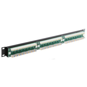 PATCH PANEL CAT. 5E DE 24 PUERTOS 19″ 1U, BRAND-REX GPCPNLU24002 – PVL ...
