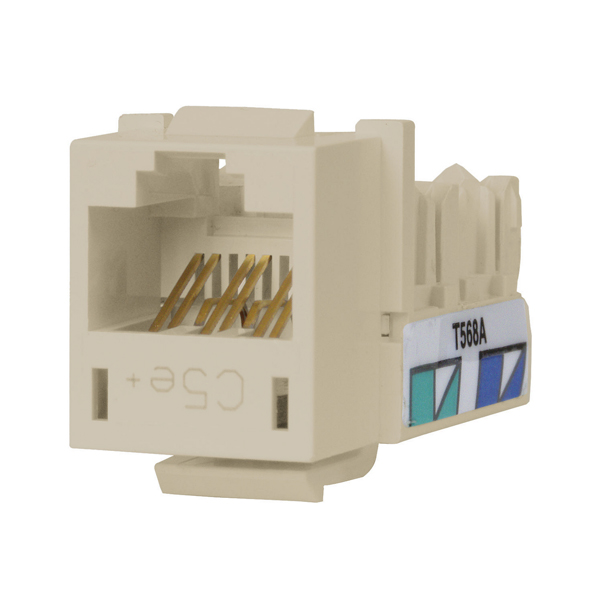KEYSTONE JACK CAT. 5E GIGABIT DE PONCHAR COLOR BEIGE, HUBBELL HXJSC5EOW PVL Tienda Virtual